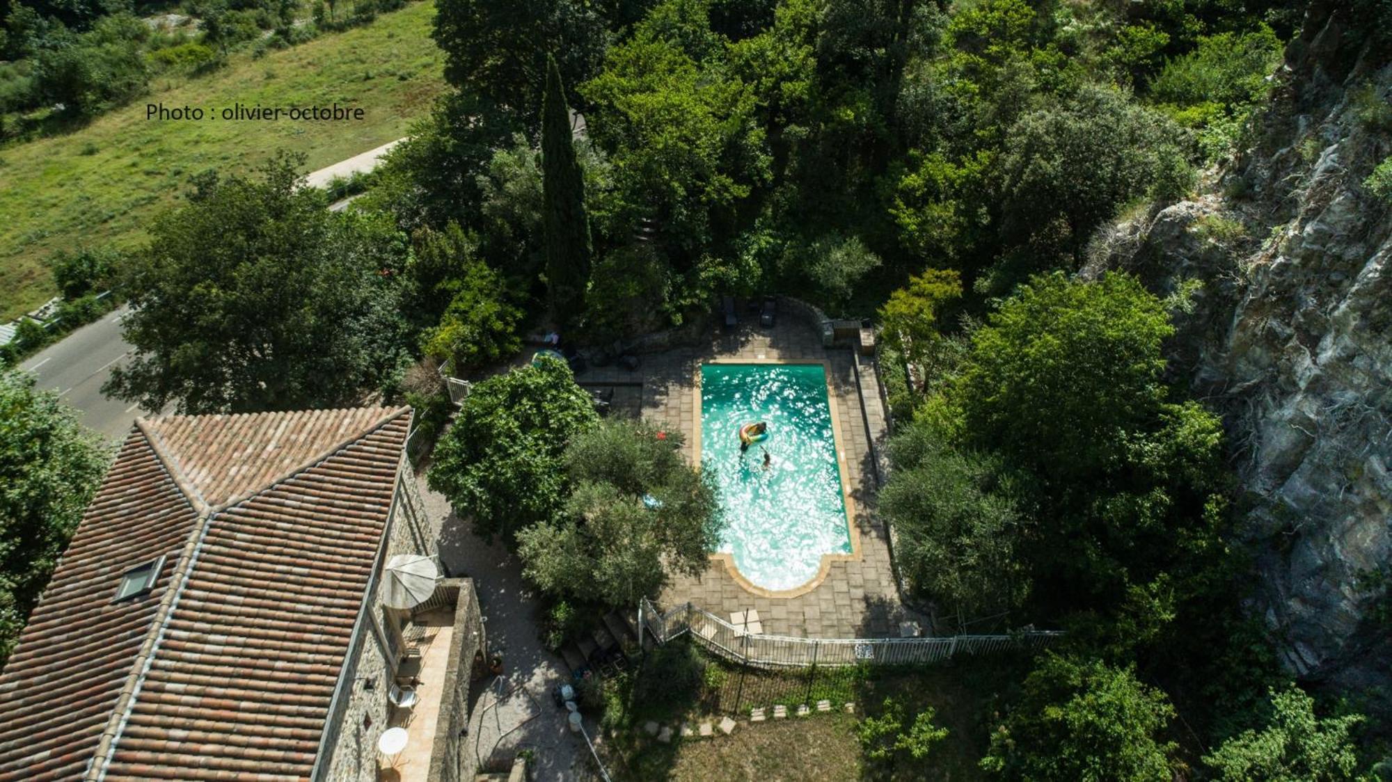 Domaine De La Carriere Bed & Breakfast Sumene ภายนอก รูปภาพ